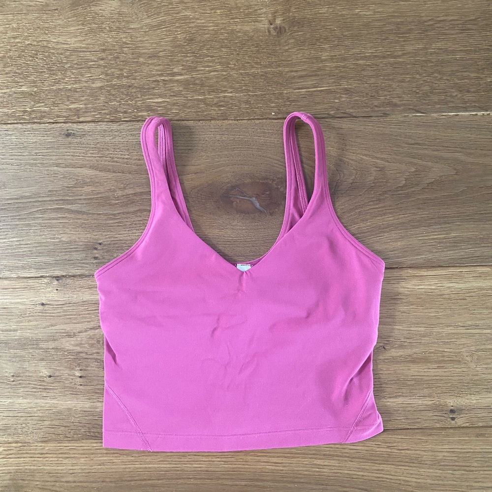 Lululemon align tank lychee